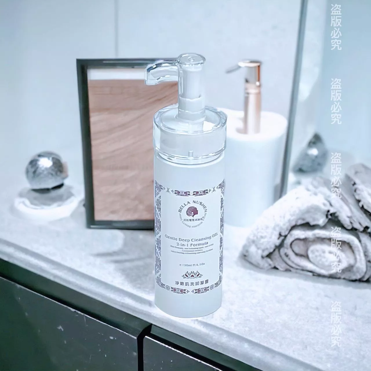 淨嫩肌洗卸露120ML卸妝洗顏2in1，溫和洗卸+保養一氣呵成!