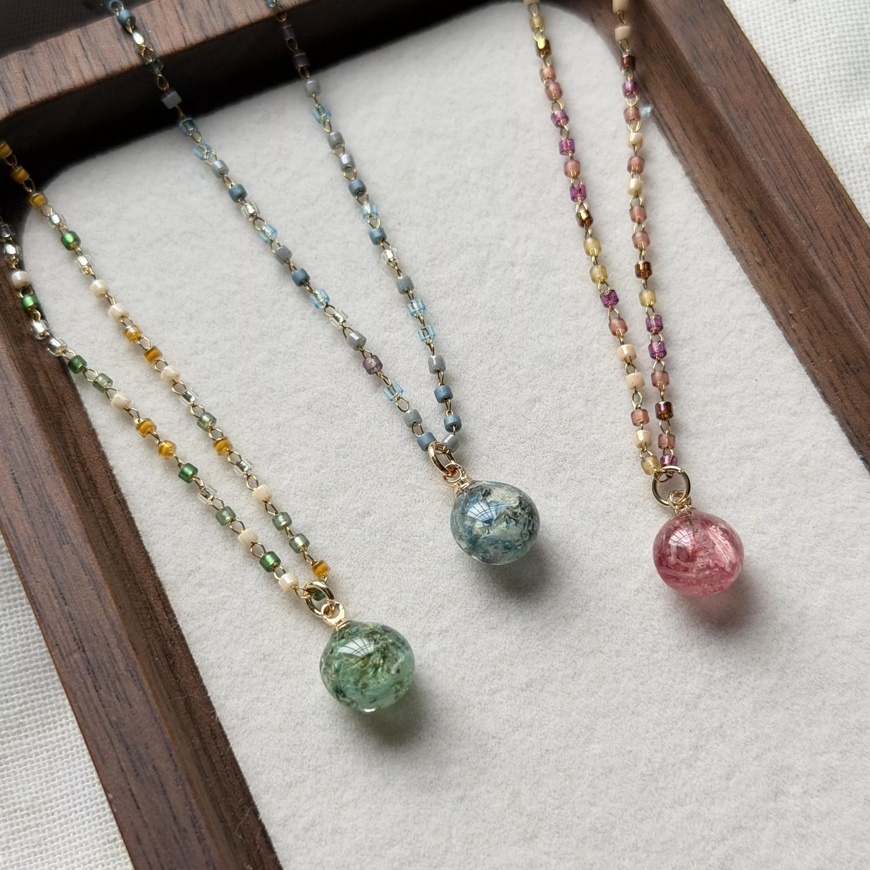 aLyrae 手作飾品｜頸鍊系列｜日本鍊條