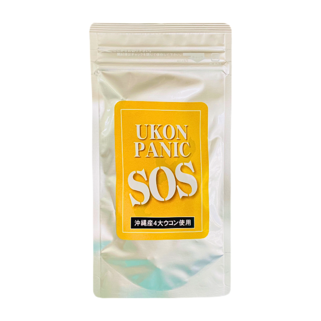 日本《SOS》Ukon Panic薑黃萃取 60錠 /包