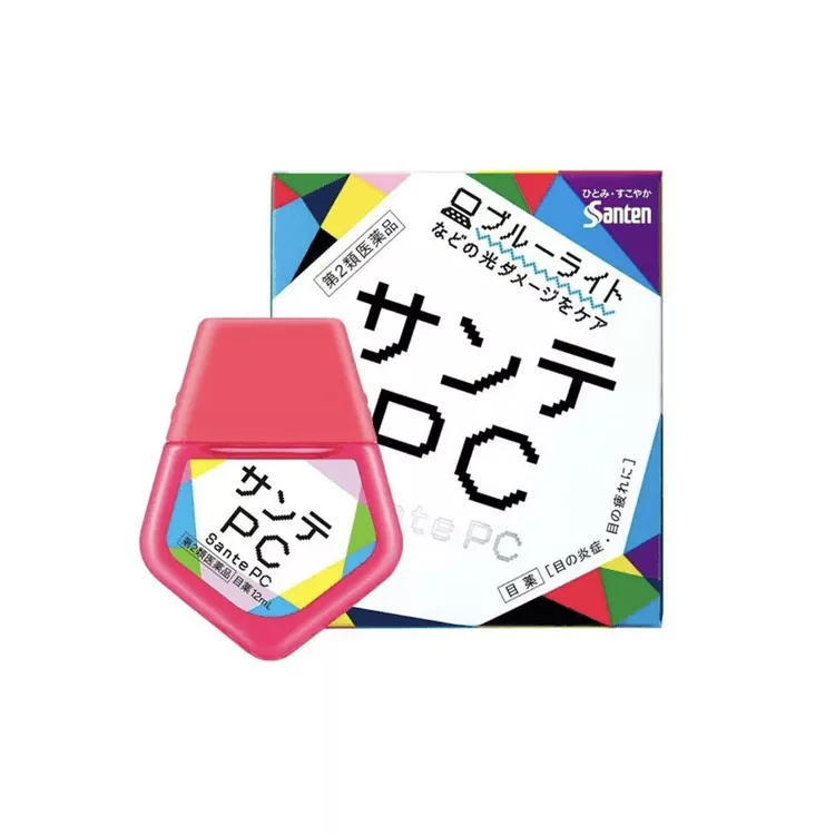 『代購』日本《參天 Santen》藍盾PC 防藍光 眼藥水 12ml  (裸眼專用款)