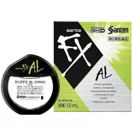 『代購』日本《參天 Santen》FX AL 眼藥水 12ml