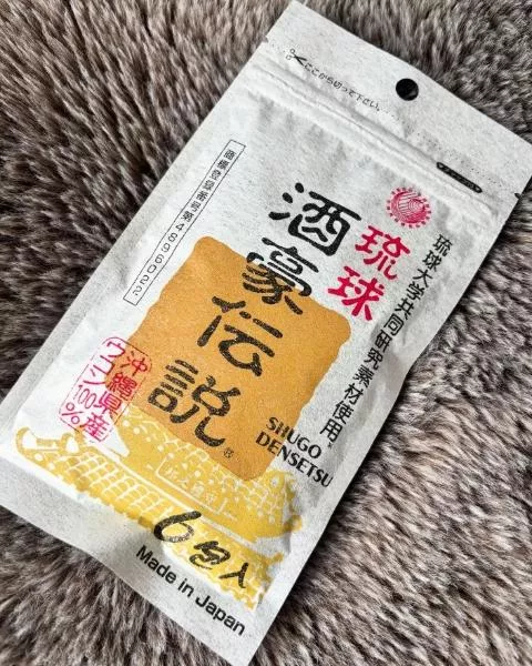 『代購』日本《琉球酒豪伝說》薑黃錠 6包/入