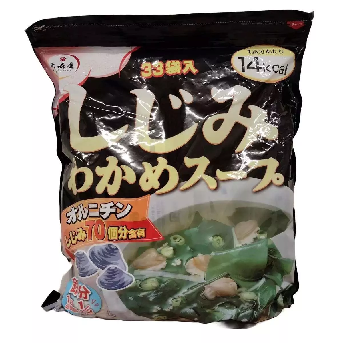『代購』《日本COSTCO限定》日本大森屋 蜆肉海帶湯 沖泡即食湯品超值家庭裝 -33包 (2/22 收單)