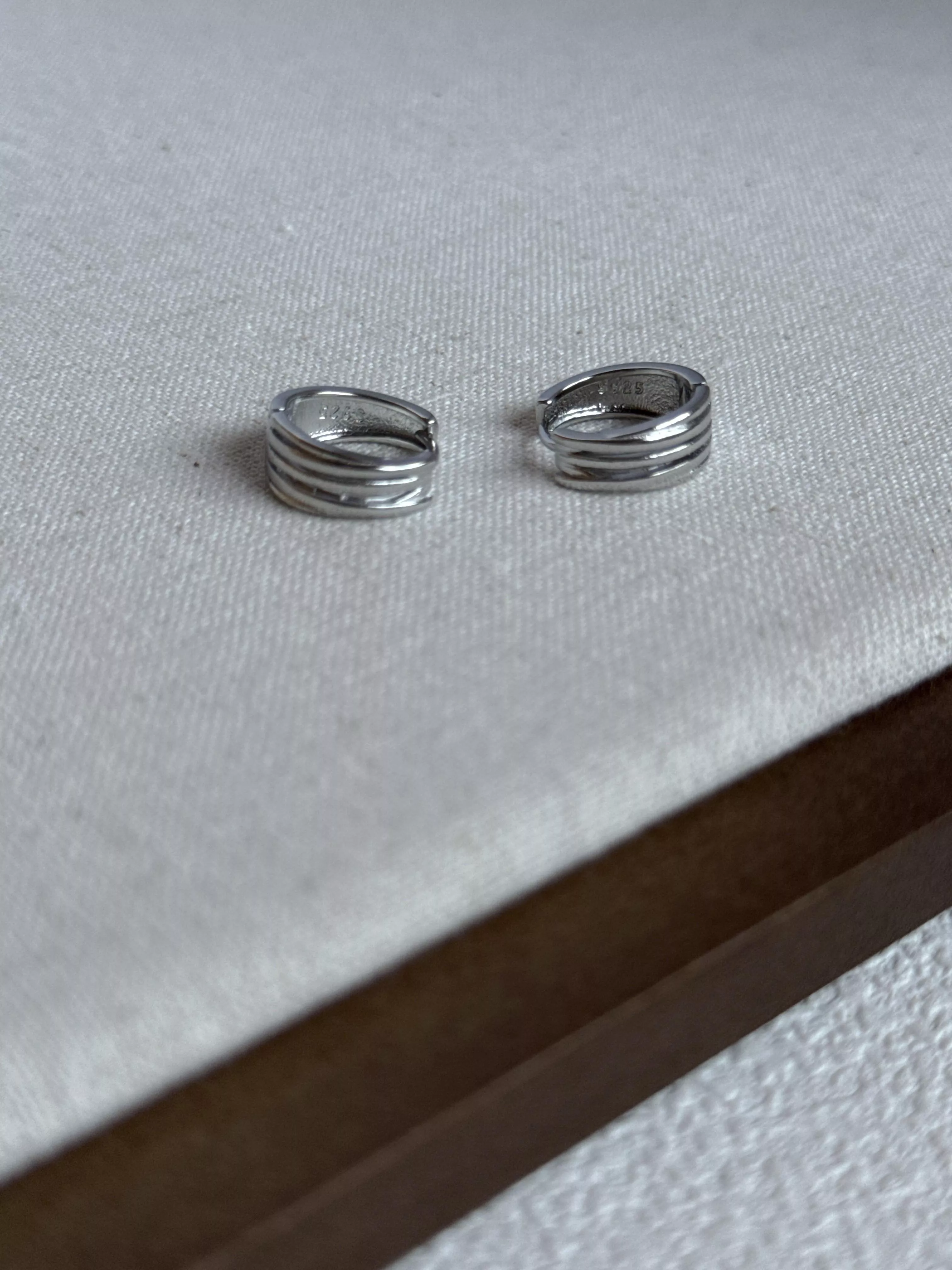 盤旋低語純銀耳環