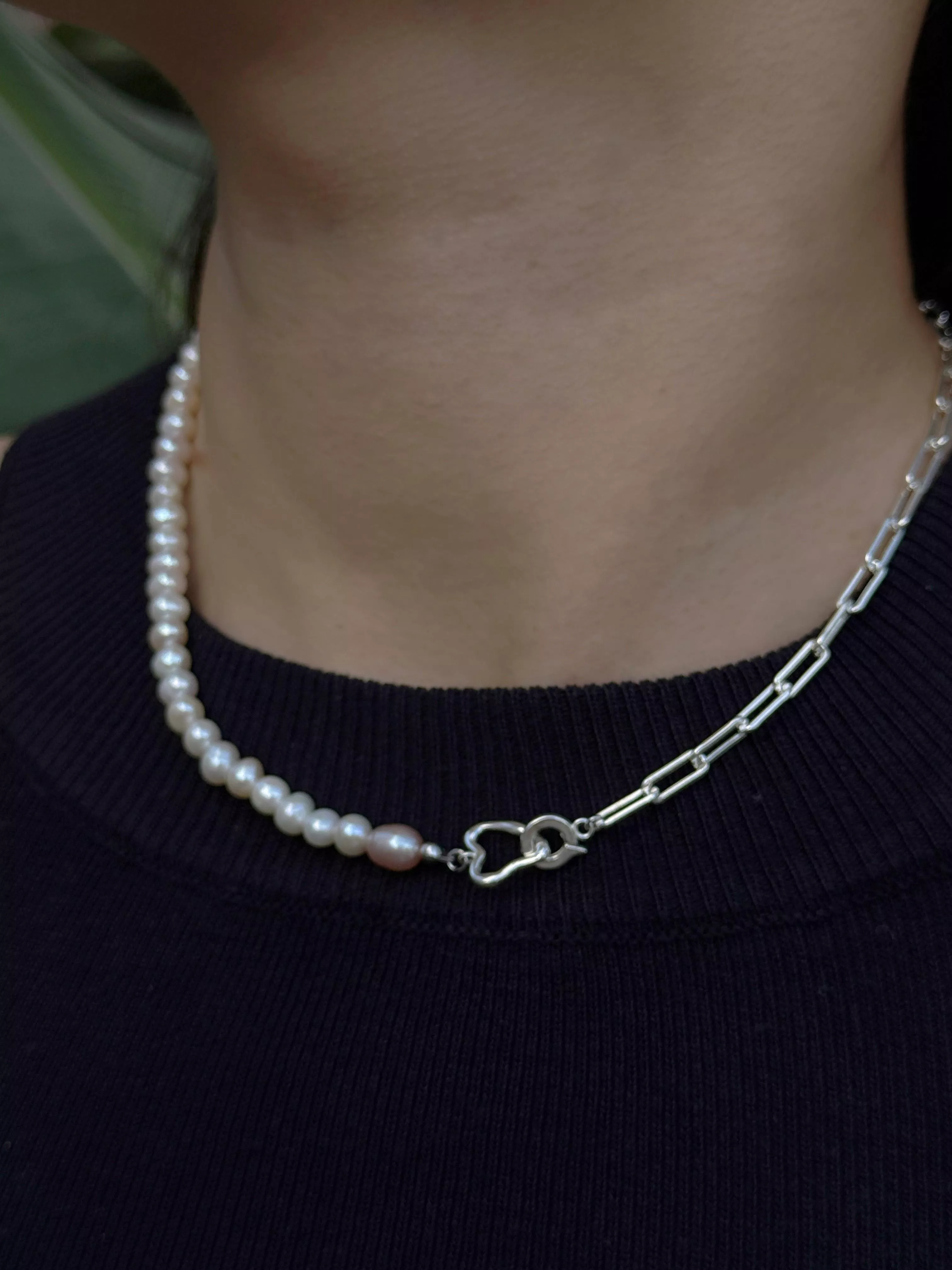 許你耀眼・手作珍珠純銀項鍊（訂製款）