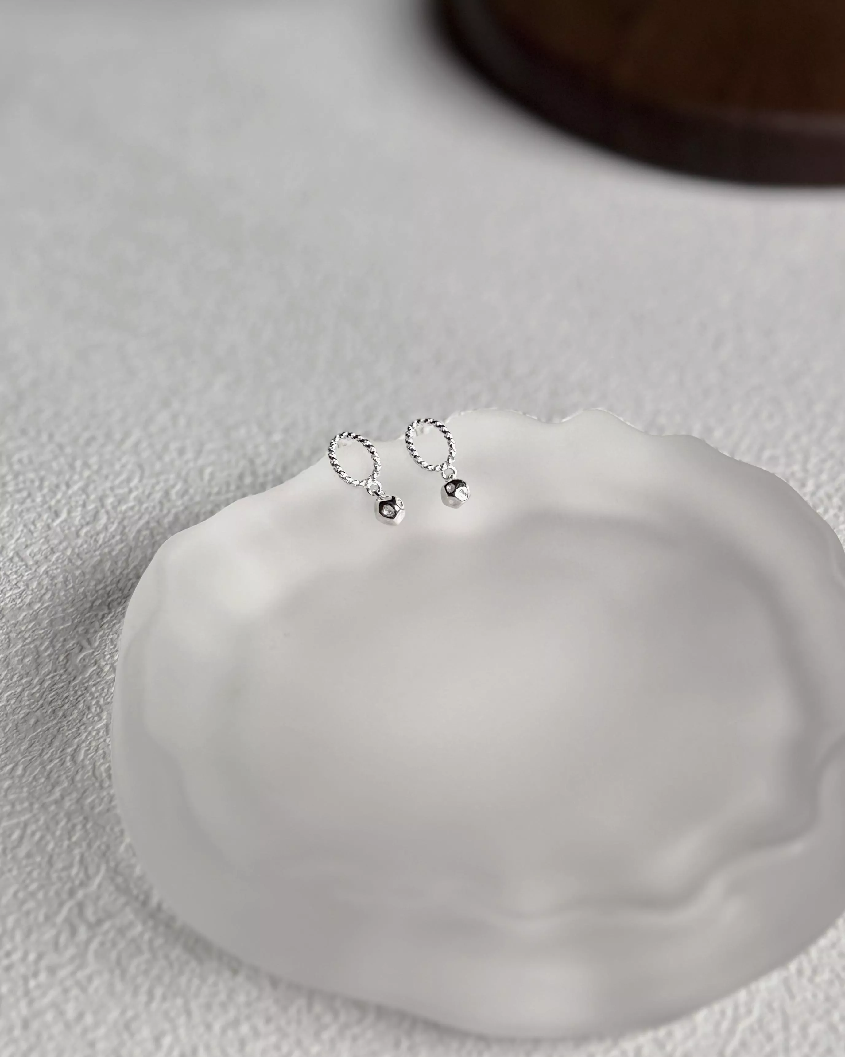 漣漪光點｜925純銀耳環