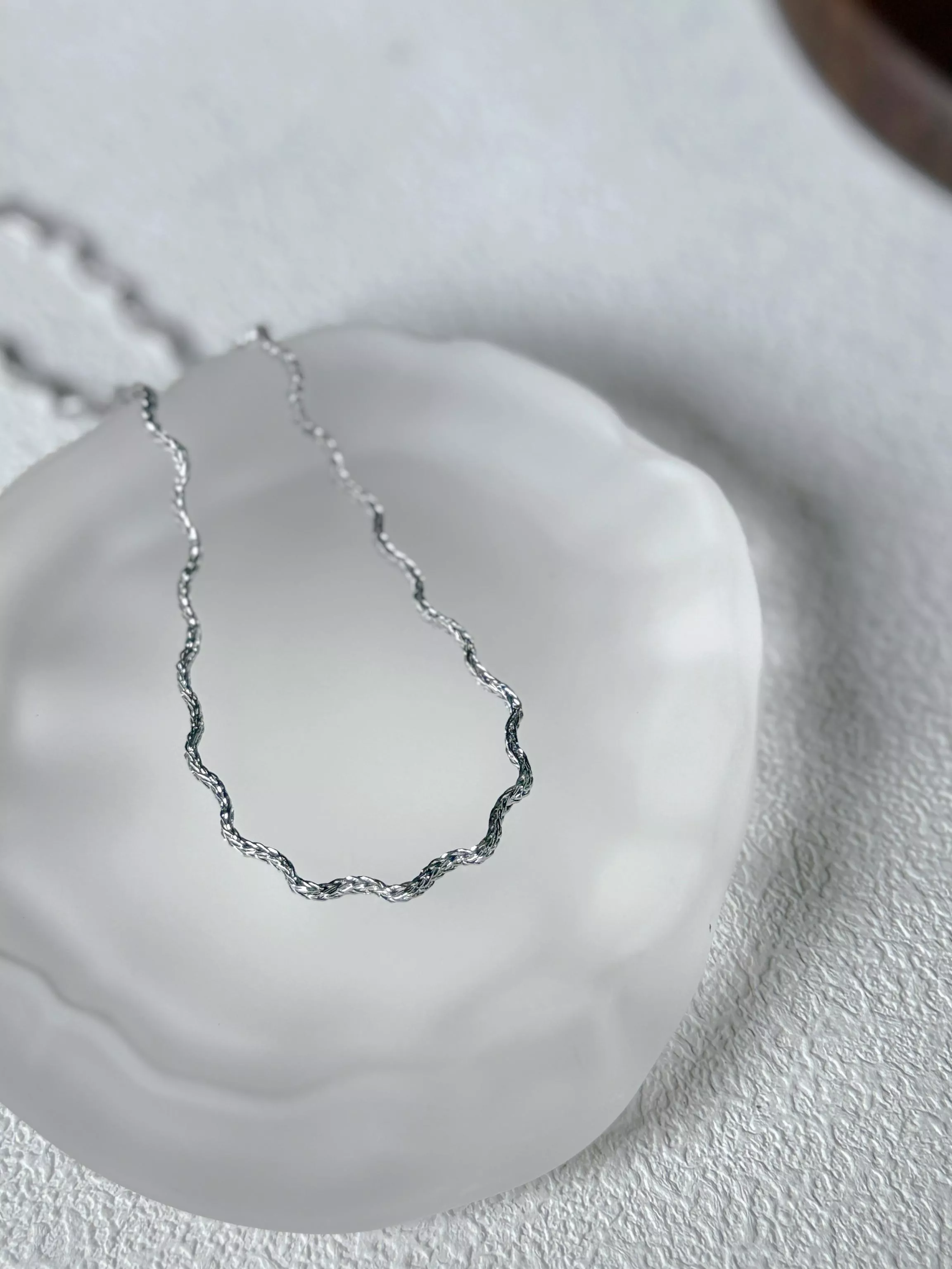 波光粼粼的海｜925純銀項鍊