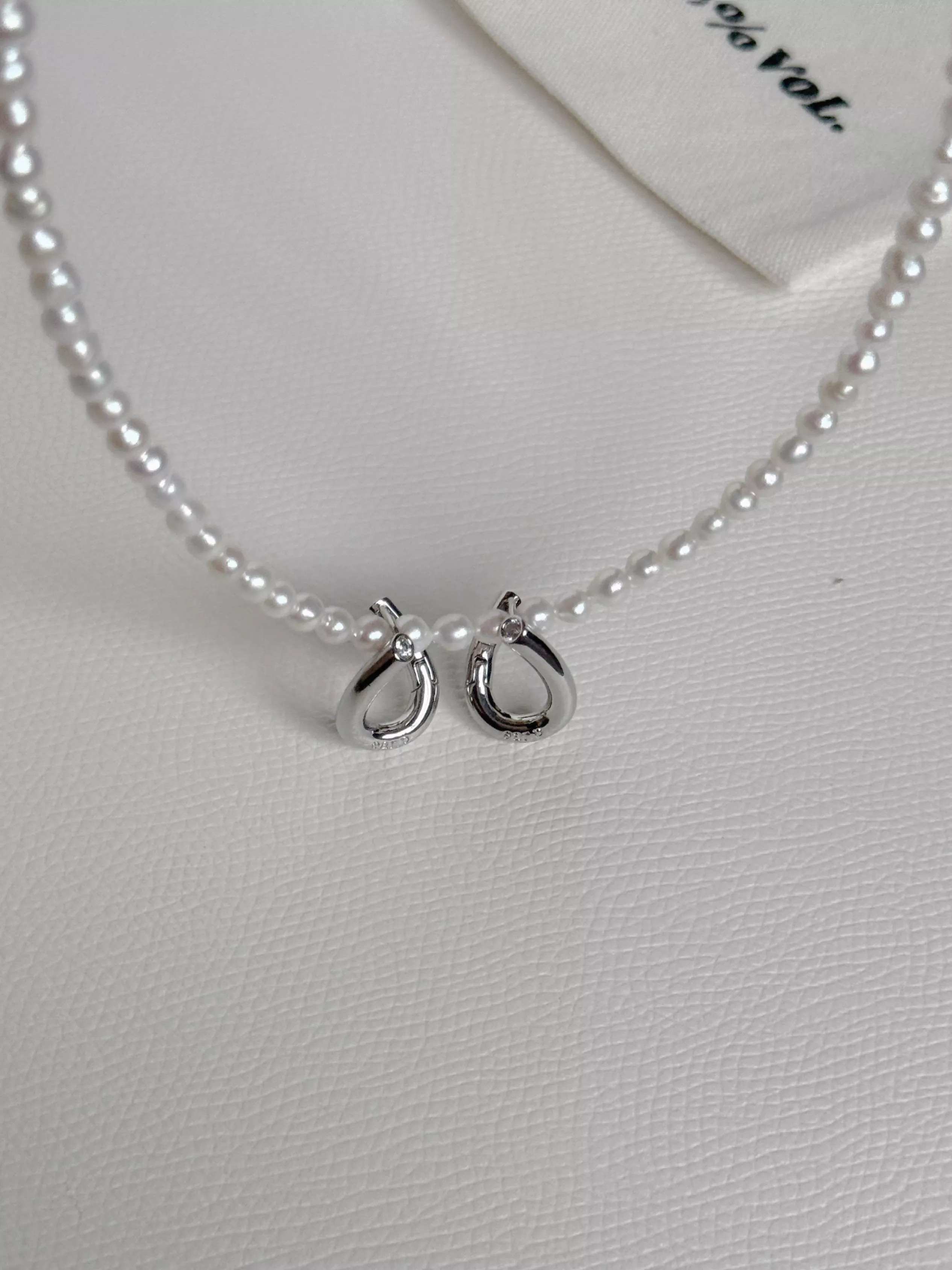 純粹・鈦鋼耳環-銀