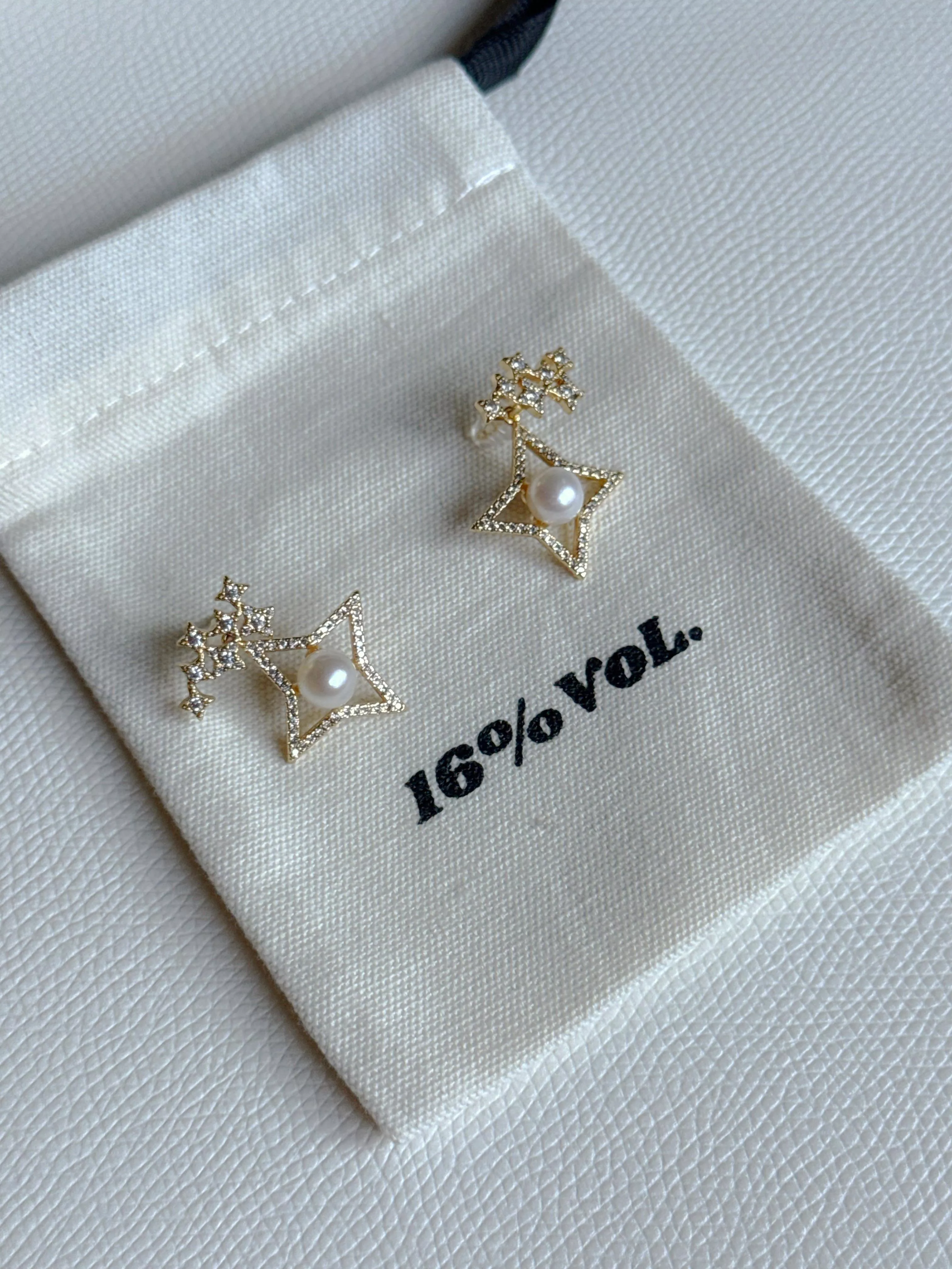 星幕流光・2way珍珠耳環