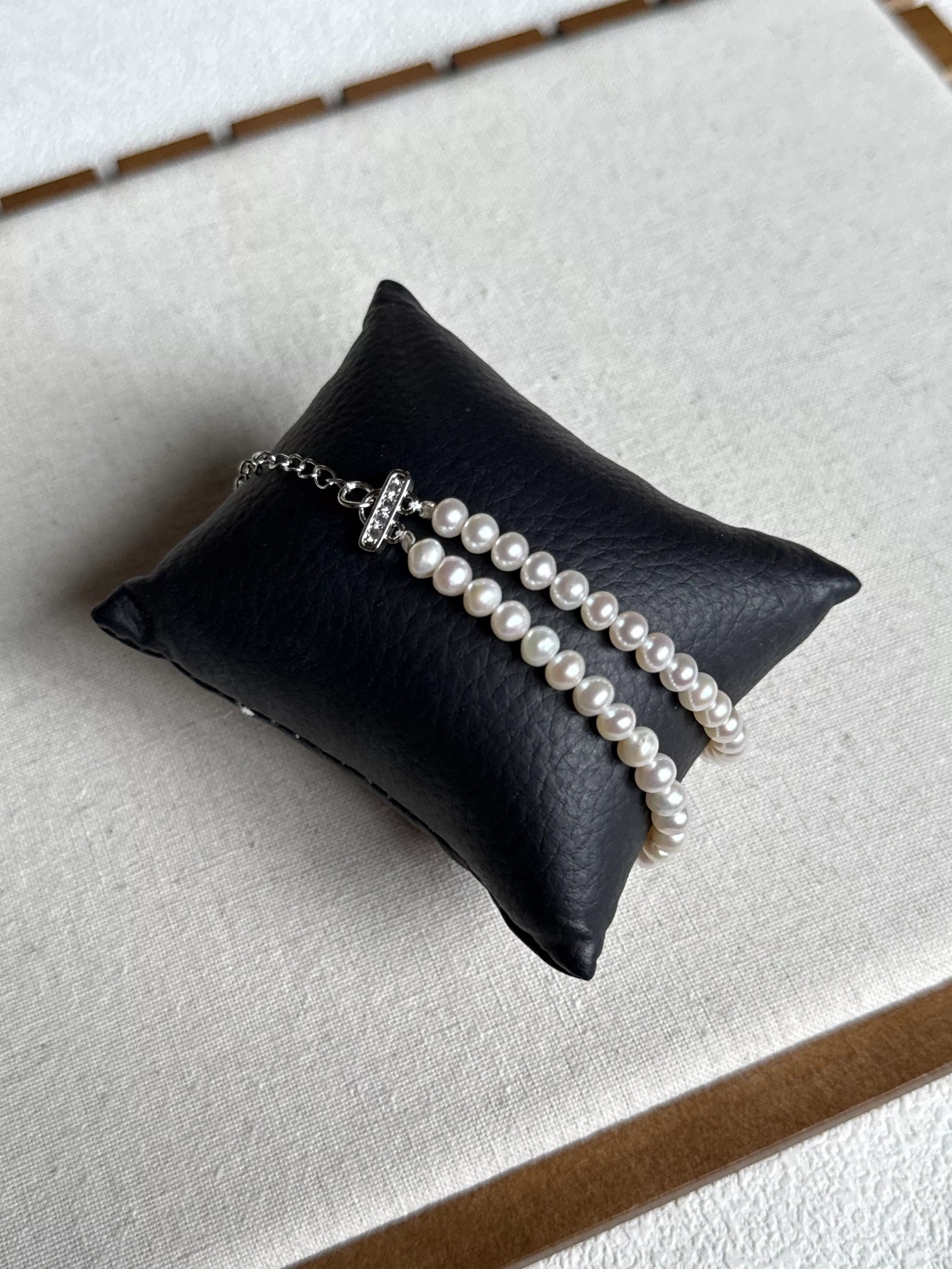 敘語・雙層珍珠手鍊