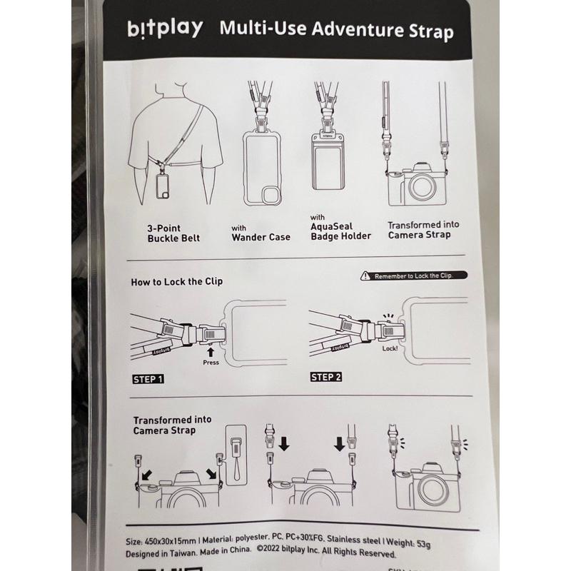 bitplay風格掛繩”通用”款🉑可調長度🉑6mm/8mm/機能掛繩🌟原廠正品🌟附贈掛繩通用墊片