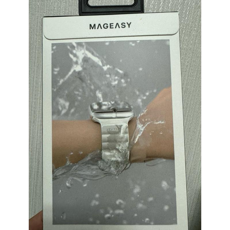 MAGEASY 美國魚骨 SKIN Apple Watch 防水矽膠錶帶38/40/41mm 42/44/45/49mm