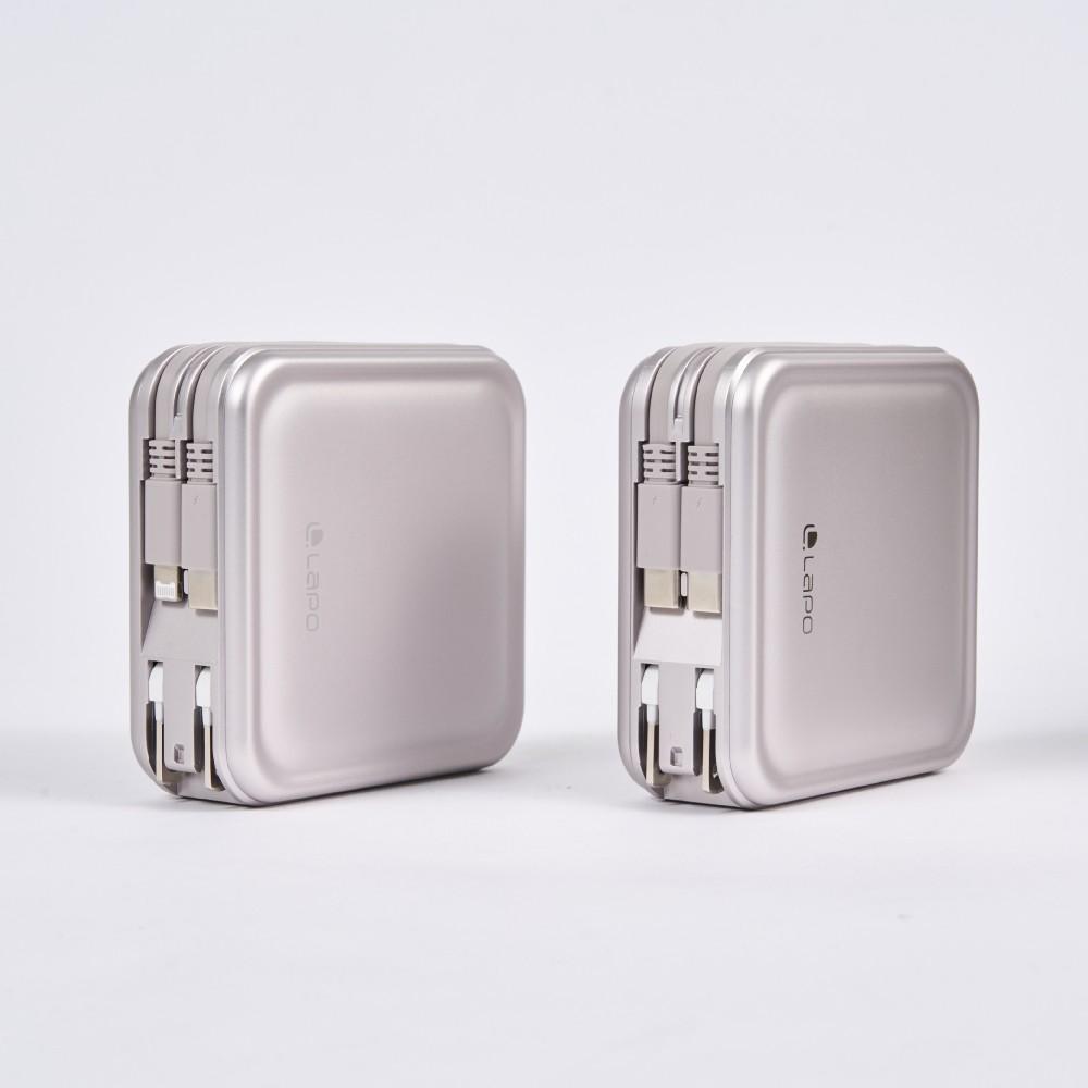 【LaPO】最新款11200mAh無線充行動電源 可出國 快充 WT08P 附充電線 手機架 適用蘋果手錶 贈國際轉接頭