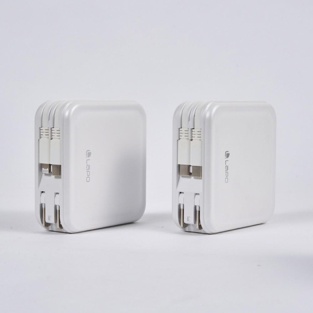 【LaPO】最新款11200mAh無線充行動電源 可出國 快充 WT08P 附充電線 手機架 適用蘋果手錶 贈國際轉接頭