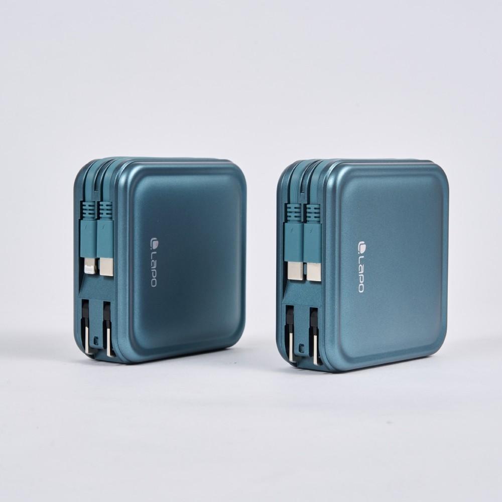 【LaPO】最新款11200mAh無線充行動電源 可出國 快充 WT08P 附充電線 手機架 適用蘋果手錶 贈國際轉接頭