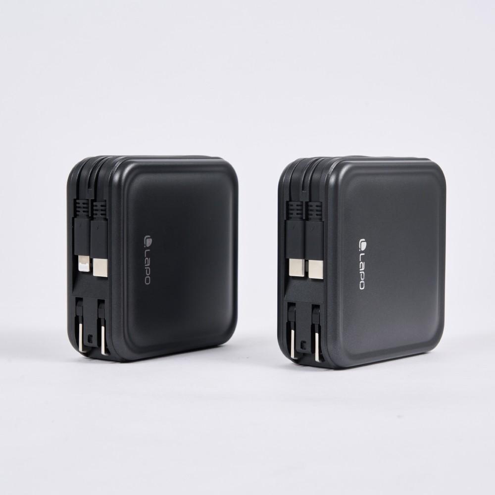 【LaPO】最新款11200mAh無線充行動電源 可出國 快充 WT08P 附充電線 手機架 適用蘋果手錶 贈國際轉接頭