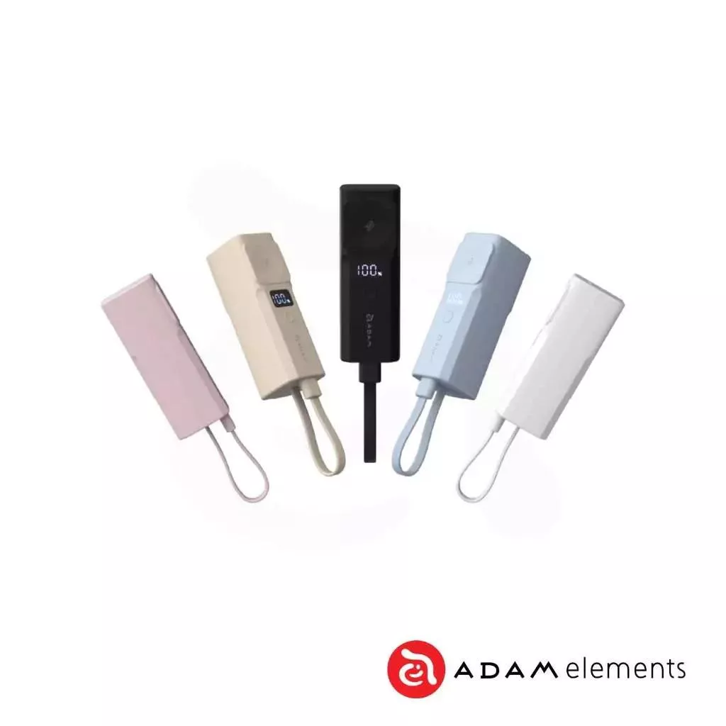 ADAM 亞果元素 VIONTA P5 Pro 五合一口袋型行動電源(可上飛機/Wh已標示)