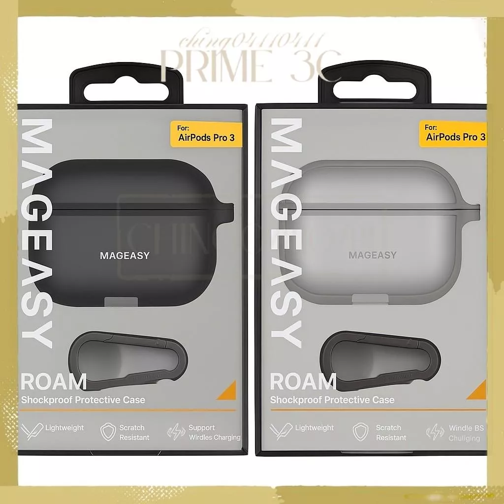 【MAGEASY】AirPods Pro 3 Roam 城市漫遊霧透耳機保護殼 AirPodsPro3 耳機殼