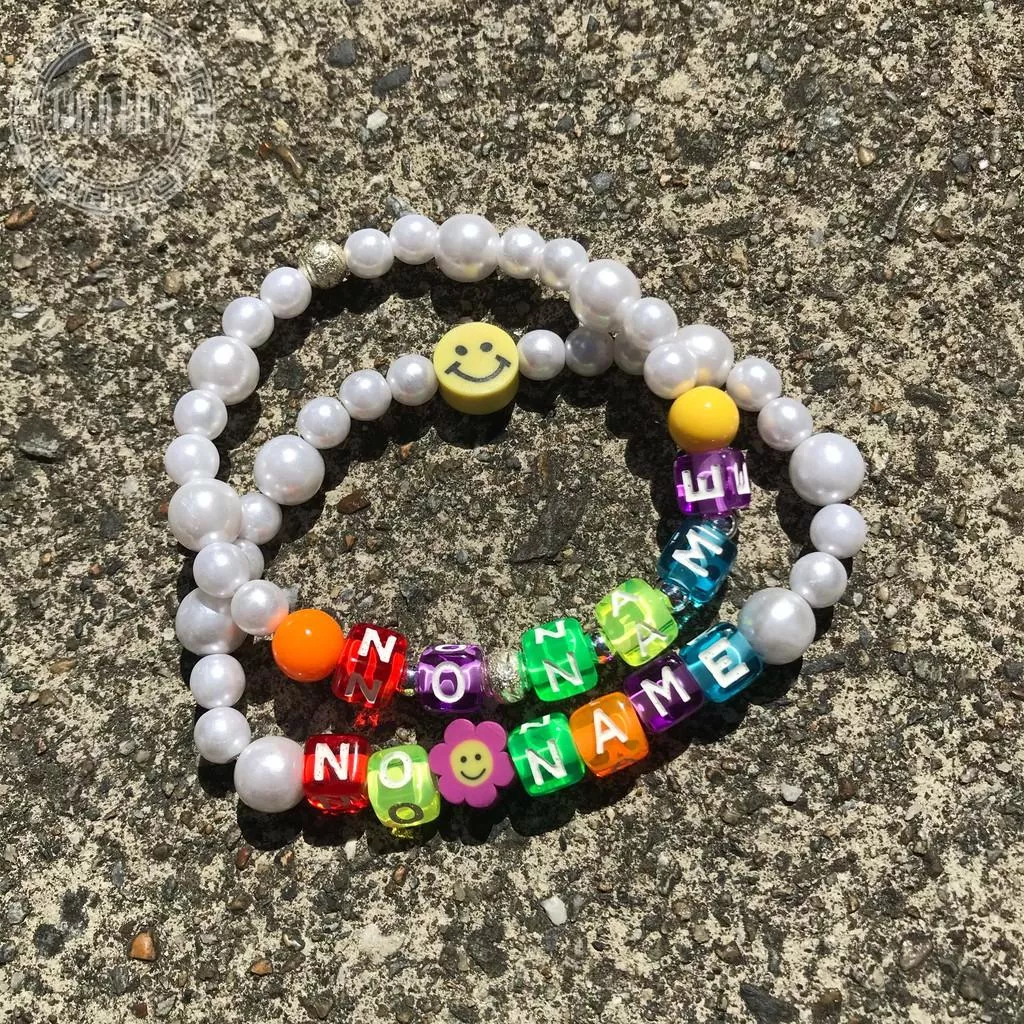NO NAME 經典笑臉珍珠手鍊
