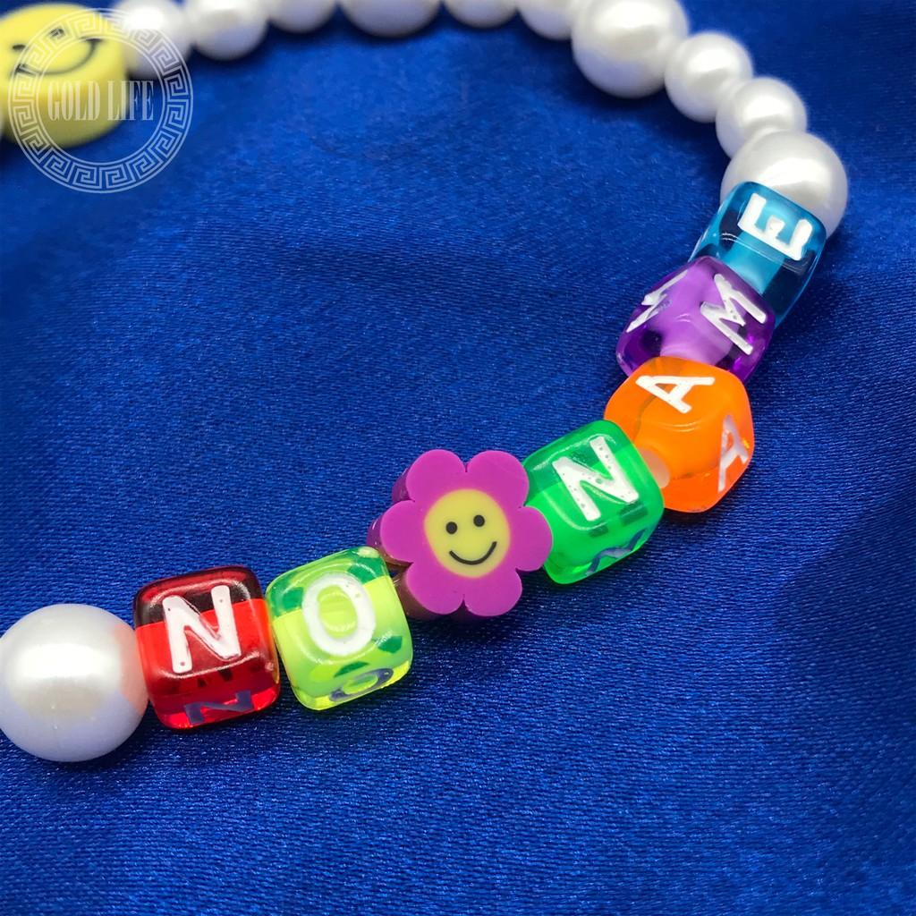 NO NAME 經典笑臉珍珠手鍊