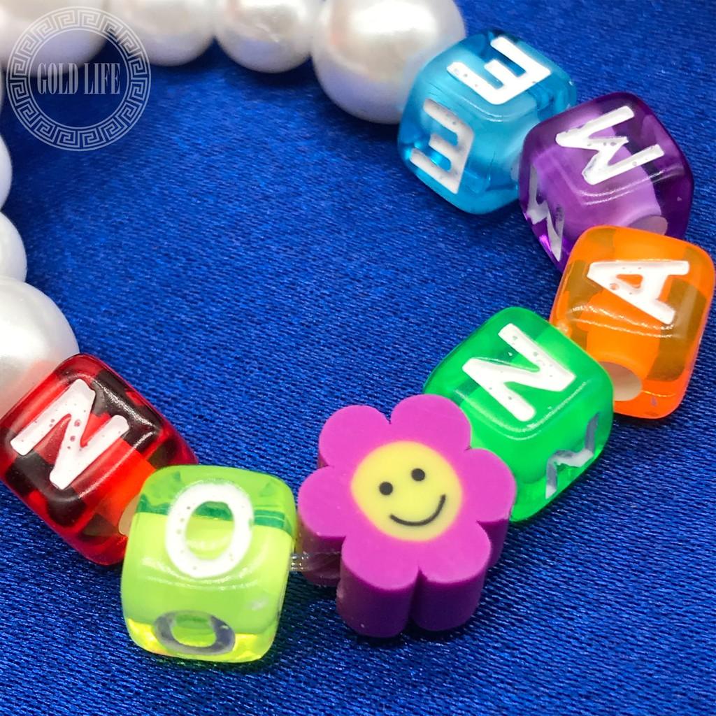 NO NAME 經典笑臉珍珠手鍊