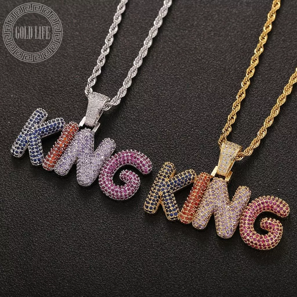 客製彩色鑽石泡泡字體