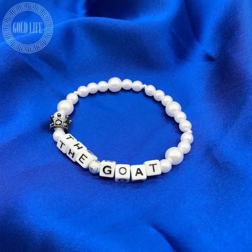 NO NAME THE GOAT珍珠手鍊