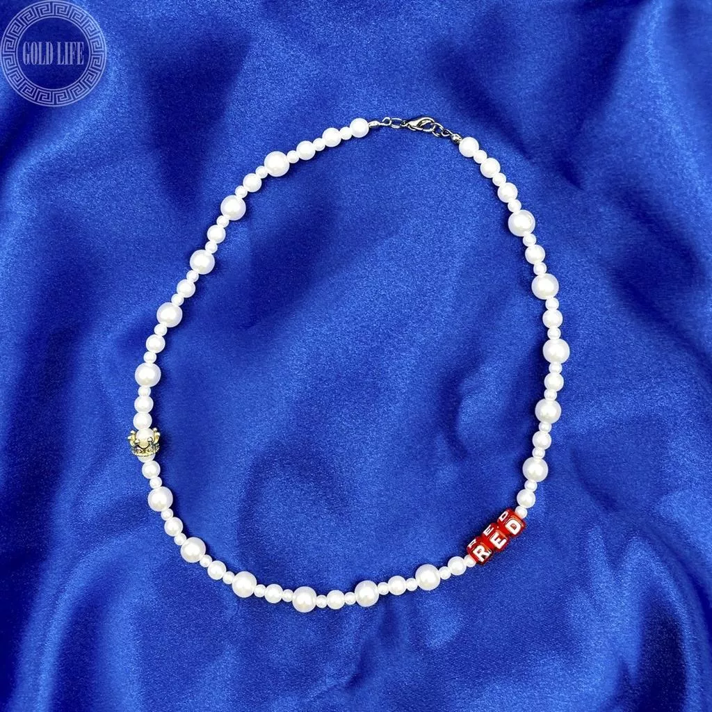 NO NAME 客製金色王冠項鍊