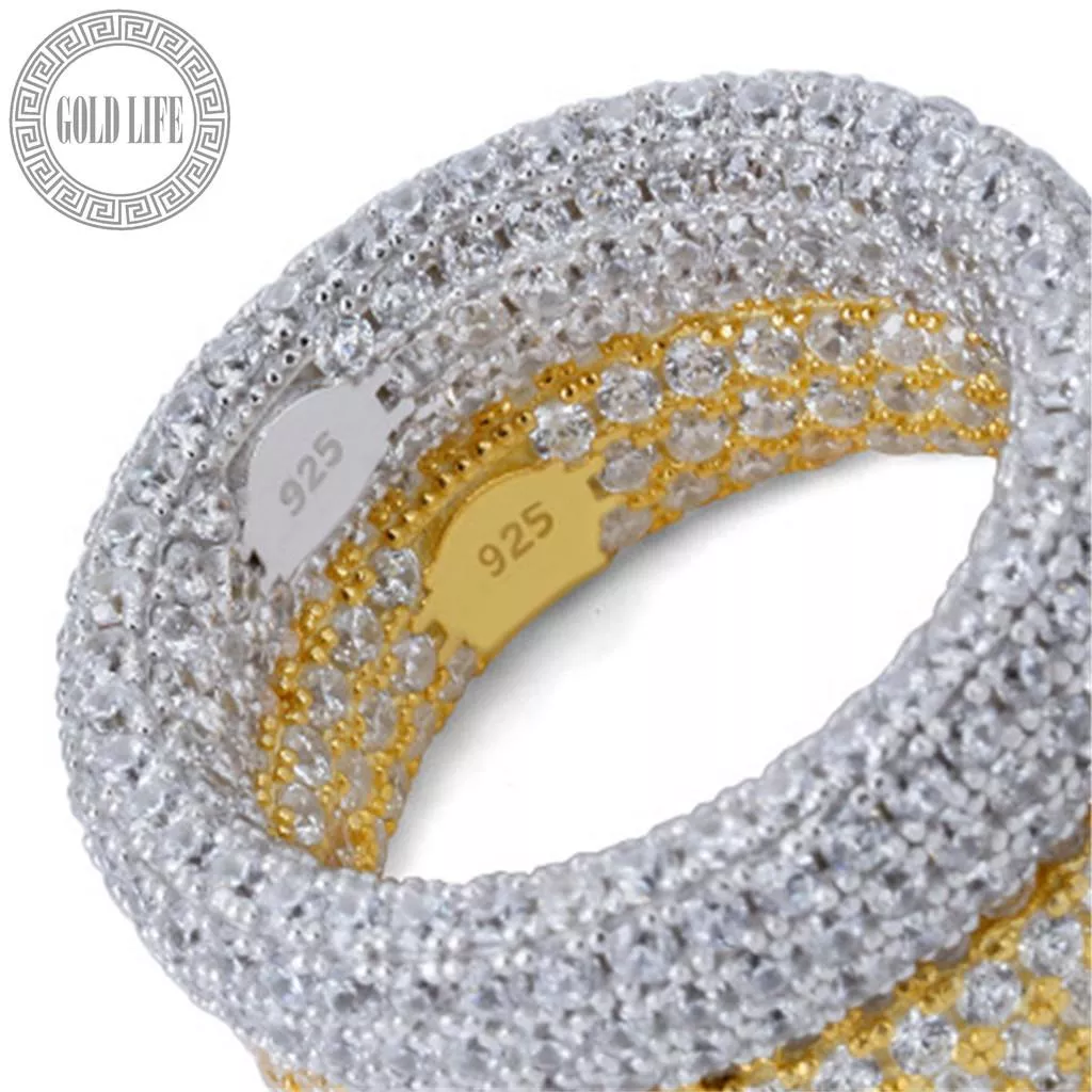 S925純銀滿鑽戒指