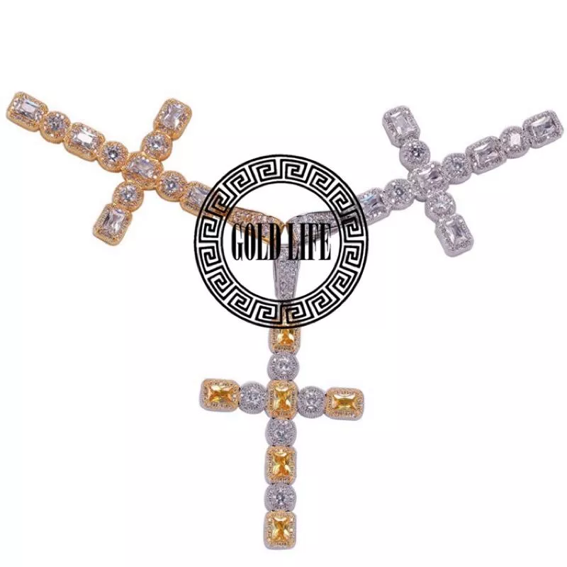 方鑽拼接圓鑽十字架