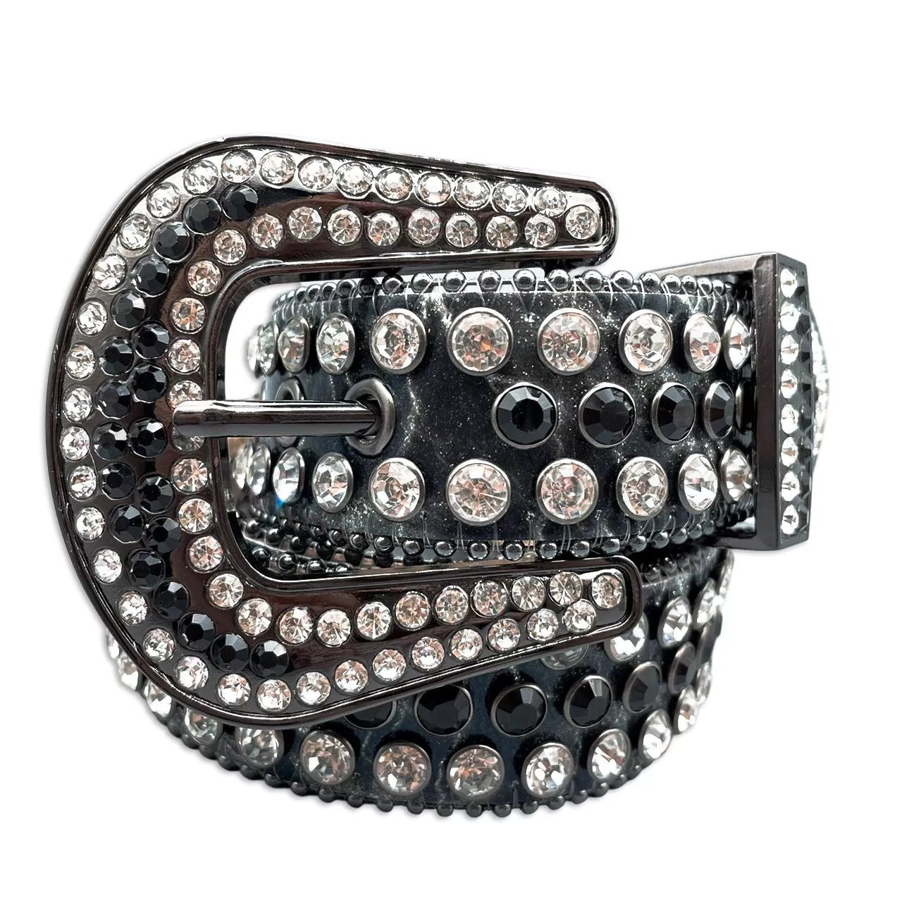 閃電黑水鑽皮帶