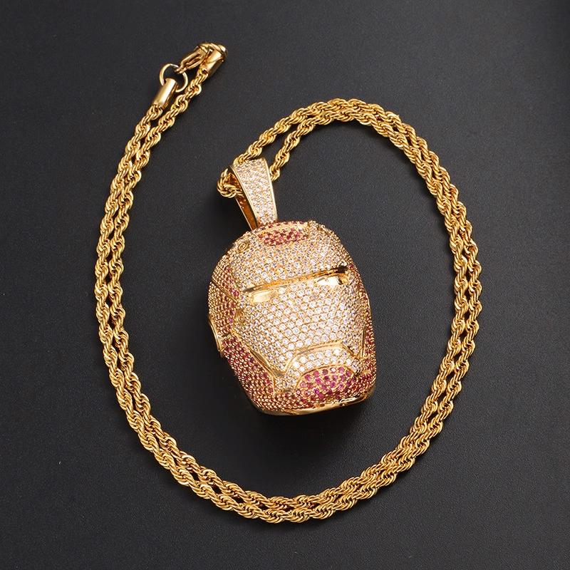 金色滿鑽1RON MAN