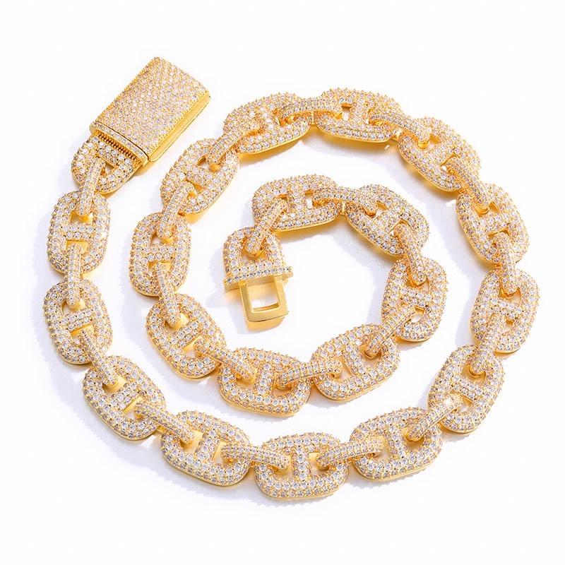S925純銀15mm日字項鍊