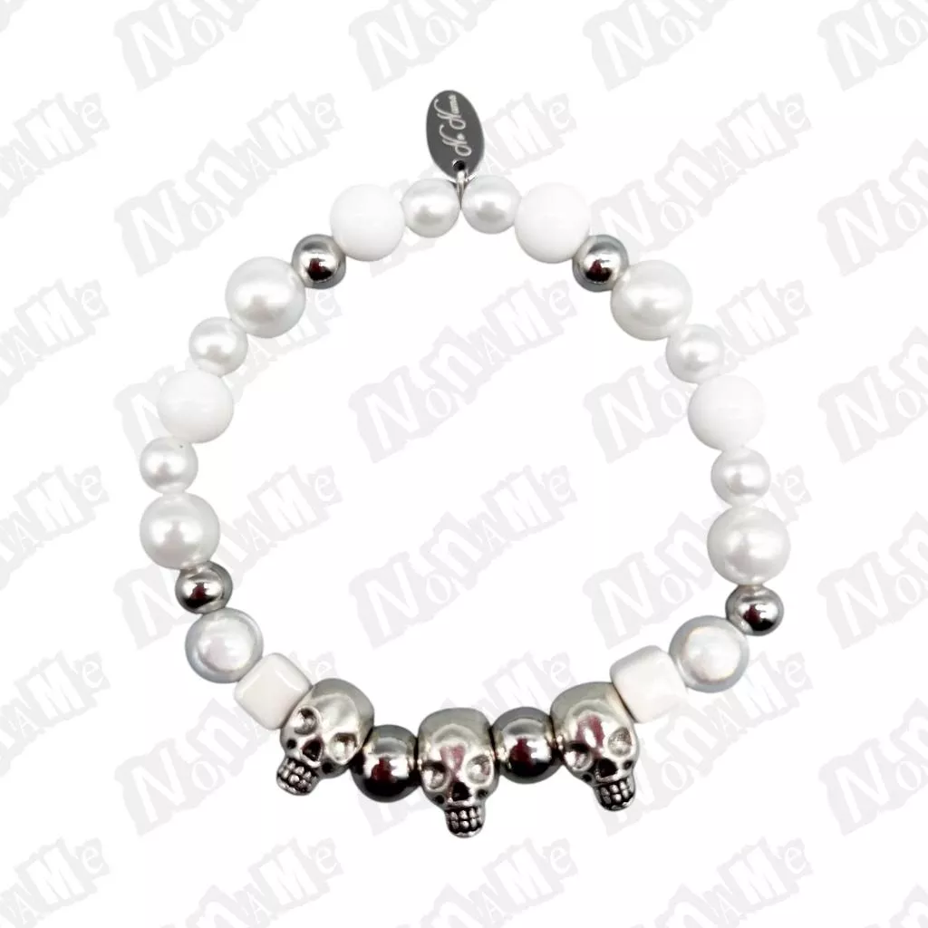 noname 古銀骷髏 珍珠手練