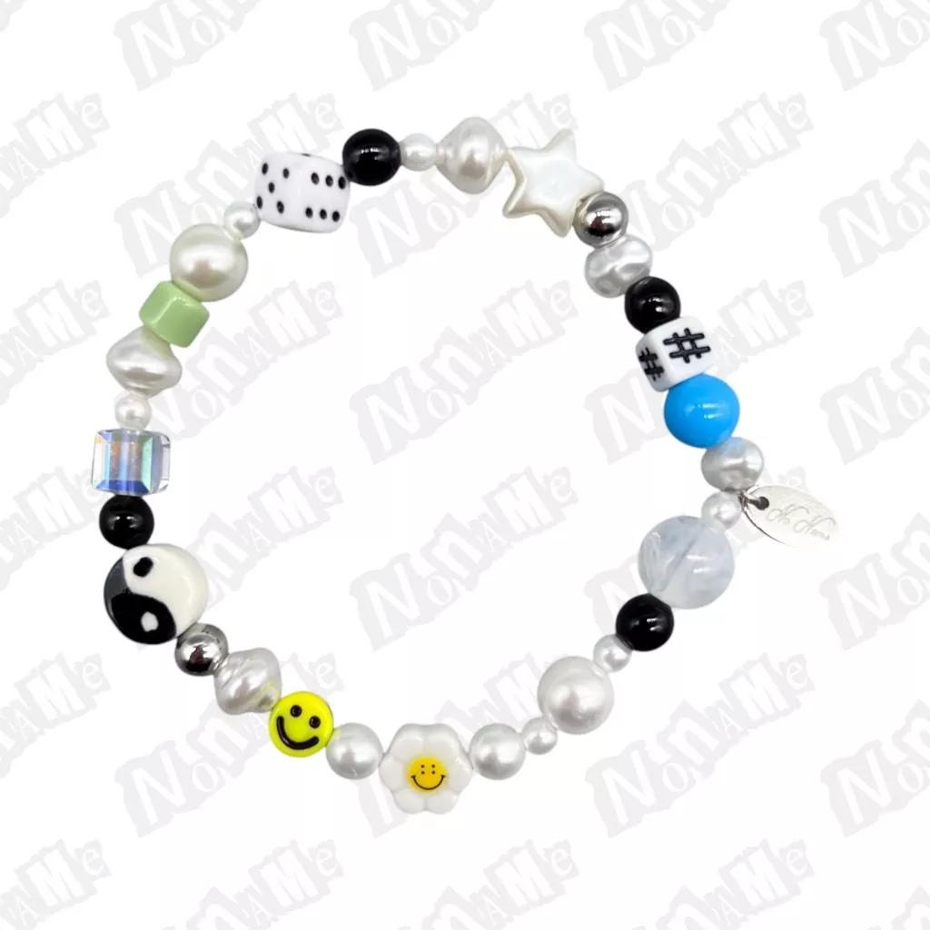 noname 笑臉 骰子 太極 串珠手練