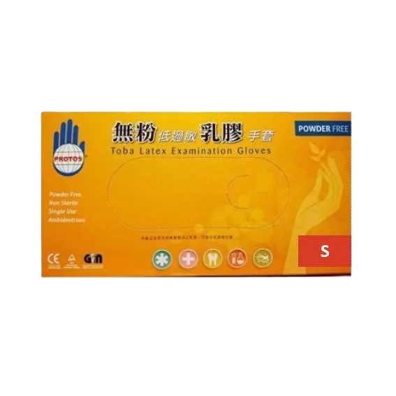 多倍 乳膠檢診手套 (100入/盒)