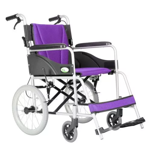 JR100S日式強化款折背鋁輪椅