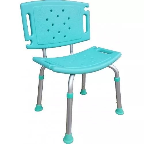 7006鋁製有背洗澡椅