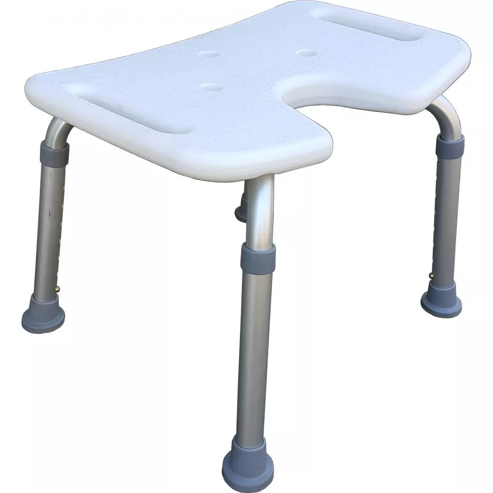 9050鋁製凹無背洗澡椅