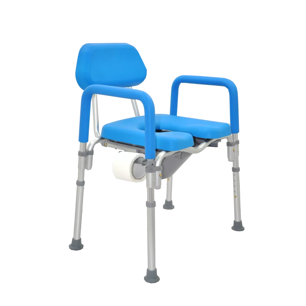 HT4060-BL 鋁製加大便盆椅