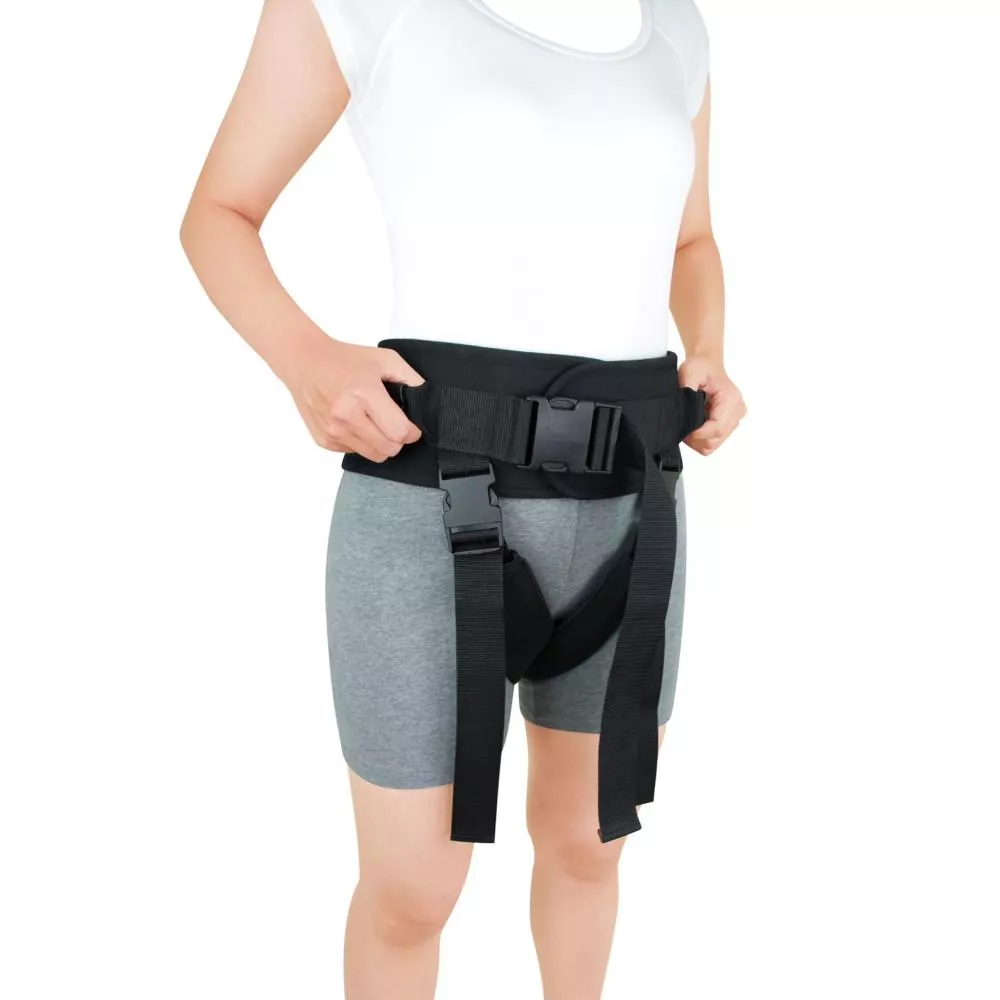 AWH-0019 可拆式移位腰帶(黑)