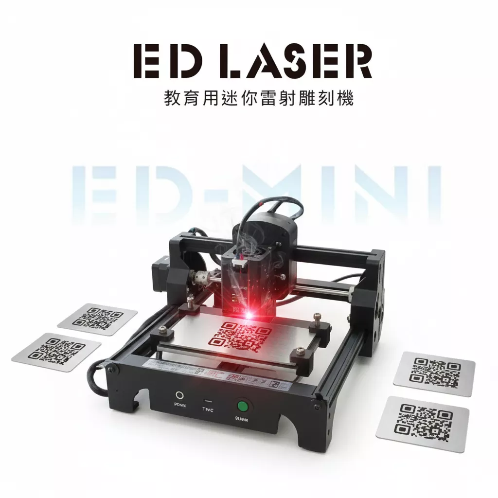 EDMINI 迷你雷射雕刻機(金屬雕刻專用)