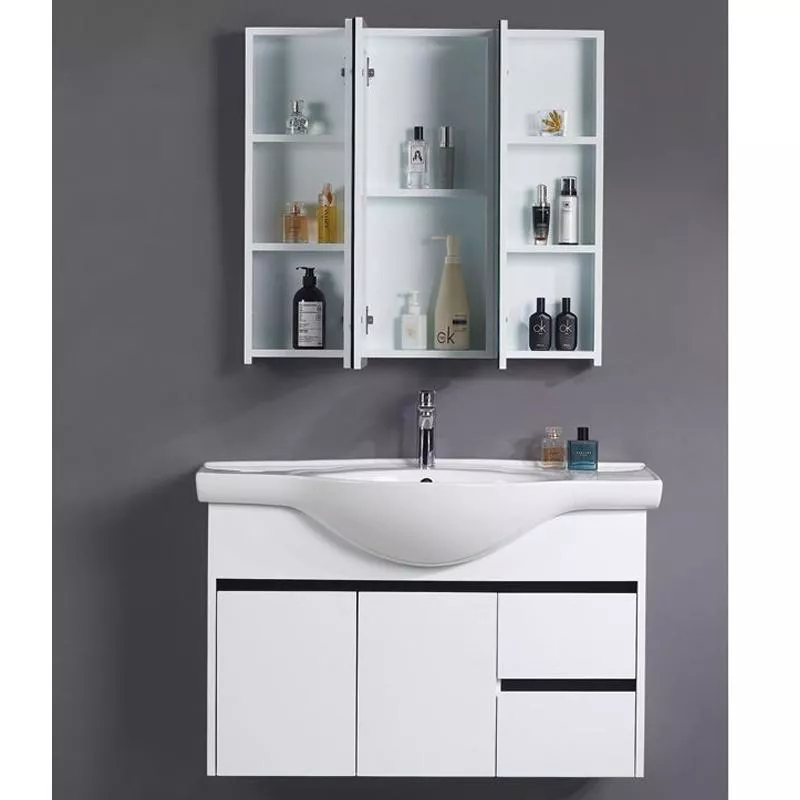 浴櫃 面盆 80cm 100cm 鏡櫃80cm