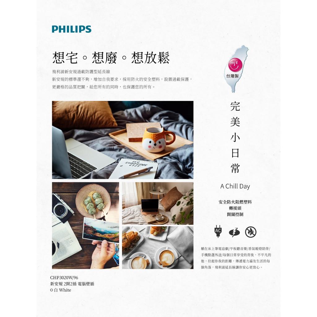 PHILIPS 飛利浦 壁插插座 新安規 台灣製公司貨