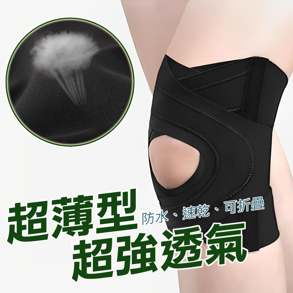 【MACMUS】超薄型彈力護膝｜髕骨穩定護具 運動族群護膝支撐 20-50歲登山跑步防護護膝 健走健身護膝