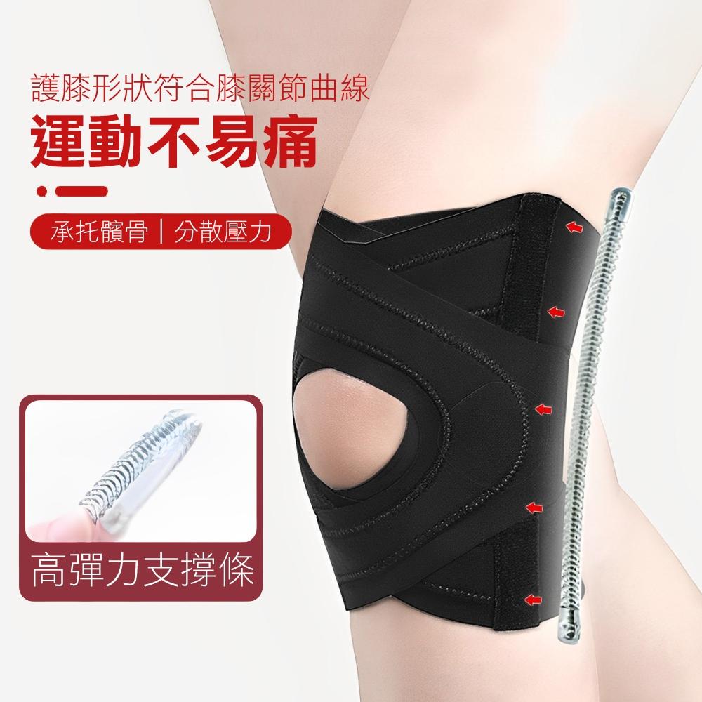【MACMUS】超薄型彈力護膝｜髕骨穩定護具 運動族群護膝支撐 20-50歲登山跑步防護護膝 健走健身護膝