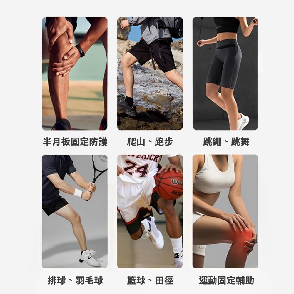 【MACMUS】超薄型彈力護膝｜髕骨穩定護具 運動族群護膝支撐 20-50歲登山跑步防護護膝 健走健身護膝