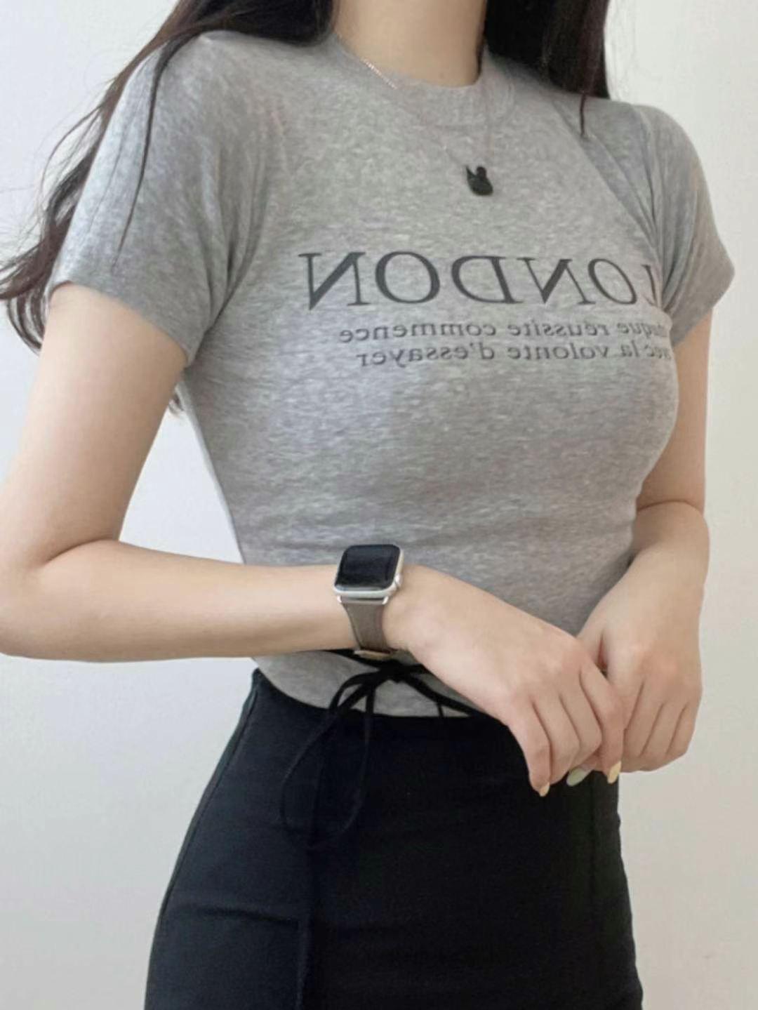 #貼身短版緊身