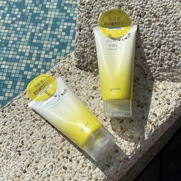 ＃Goodal vita 果達兒濟州青橘亮白洗面乳 150ml 青橘洗面乳