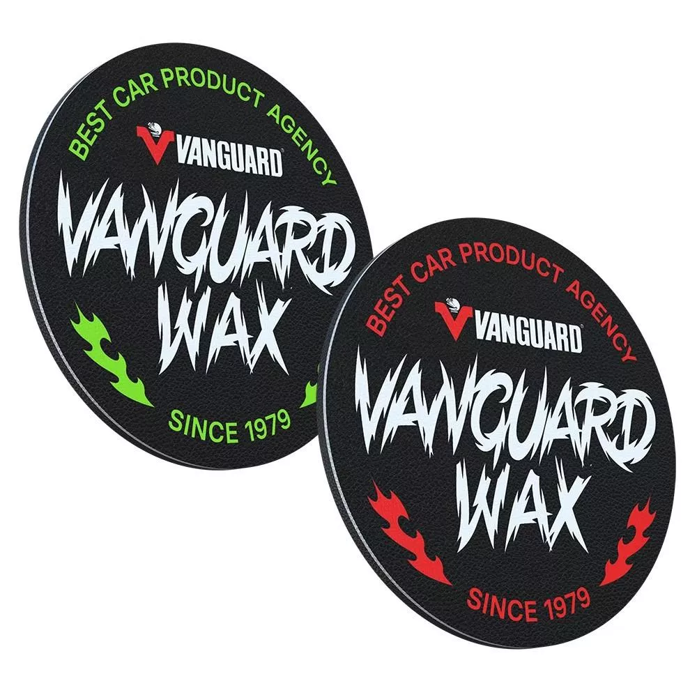 【VANGUARD】潮酷款 珪藻土吸水車用杯墊 『2入1組』 矽藻土 吸震 飲料杯墊 車用杯墊 歸藻土